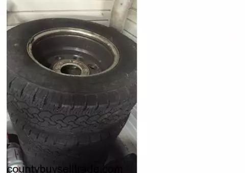 4 Ford tires