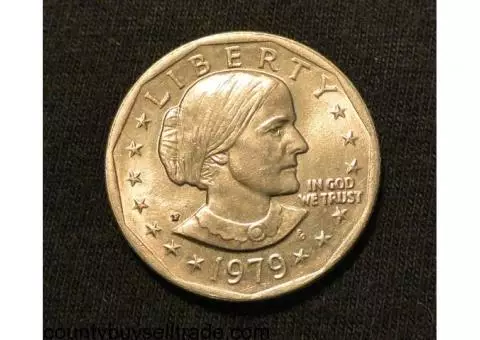 Susan B. Anthony Dollar Coins