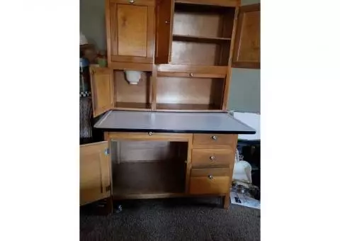 Vintage hoosier cabinet