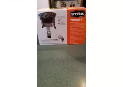 STOK Tourist Portable Propane Gas Barbeque Grill Camping New in box
