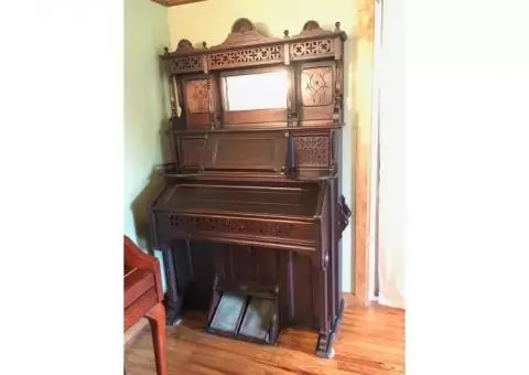 Late 1800's Working Kimball Reed/Pump Organ