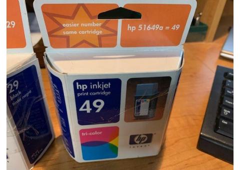HP Ink Cartridge's (NEW)