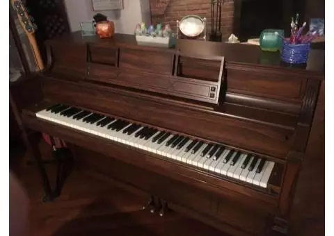 Story and Clark Console Piano
