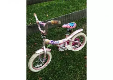 Girls bike